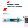 Canyon DS-13 CNS-TDS13 7-in-1 USB-C-keskitin, 4K HDMI, 3x USB 3.0, USB-C PD 100W, SD/microSD-lukija, läpinäkyvä Space Grey