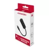 Pienoismalli metallinen USB-C 3.2 Gen 1 -keskitin AXAGON HUE-M1C