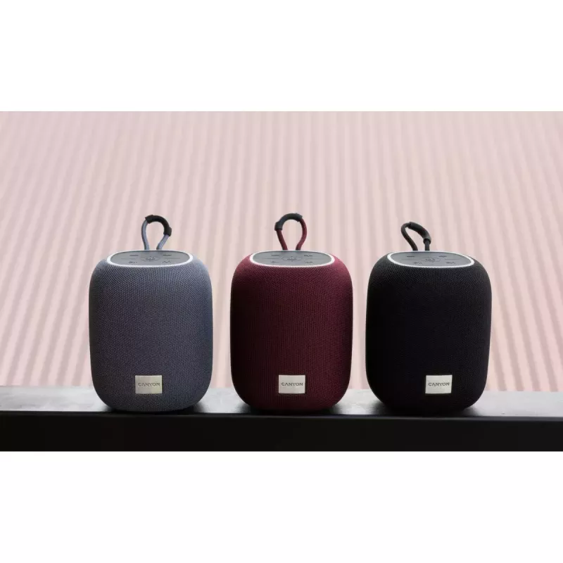 Canyon BSP-8 kannettava Bluetooth-kaiutin, 10 W, punainen