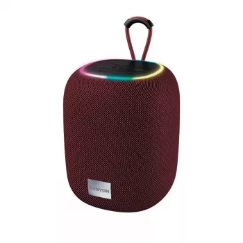 Canyon BSP-8 kannettava Bluetooth-kaiutin, 10 W, punainen