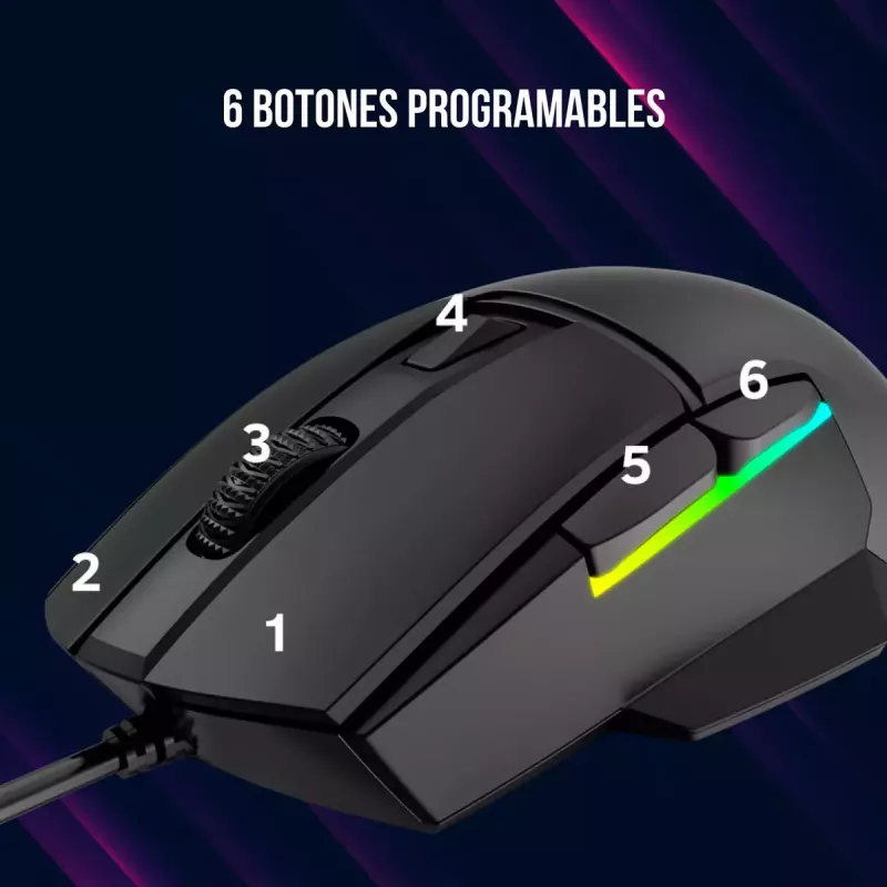 Hiiri Lorgar Jetter 357 Gaming optinen oikeakätinen