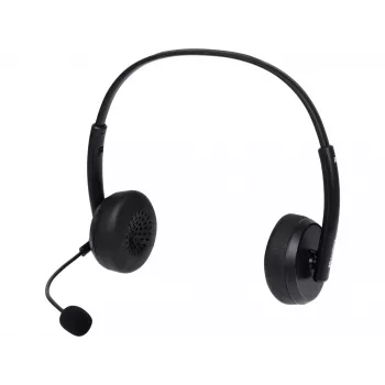 Sandberg USB Office Headset Saver, johdollinen, puhelut/musiikki, 20 - 20000 Hz, 150 g, kuulokemikrofoni, musta