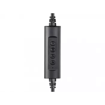 Sandberg USB Office Headset Saver, johdollinen, puhelut/musiikki, 20 - 20000 Hz, 150 g, kuulokemikrofoni, musta