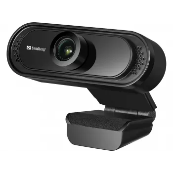 Sandberg USB-web-kamera 1080P Saver, 2 MP, 1920 x 1080 pikseliä, Full HD, 30 fps, 1920x1080@30fps, 1080p