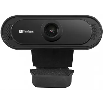 Sandberg USB-web-kamera 1080P Saver, 2 MP, 1920 x 1080 pikseliä, Full HD, 30 fps, 1920x1080@30fps, 1080p