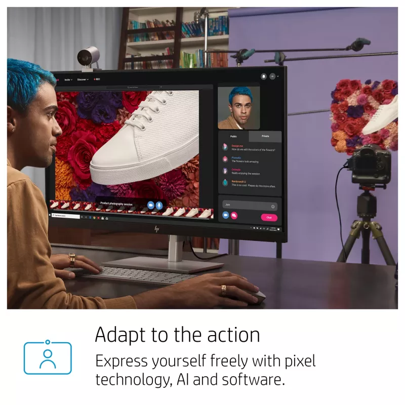 HP 950 4K-web-kamera, 3840 x 2160 pikseliä, Full HD, 30 fps, 1x, Auto, Auto