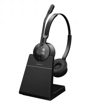 Jabra Engage 55 - USB-C UC Stereo Stand, EMEA/APAC, langaton, toimisto/callcenter, 83 g, kuulokemikrofoni, musta, Titan