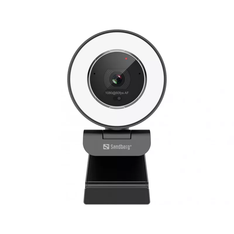 Sandberg Streamer USB -web-kamera Pro Elite 2560x1440 60fps musta