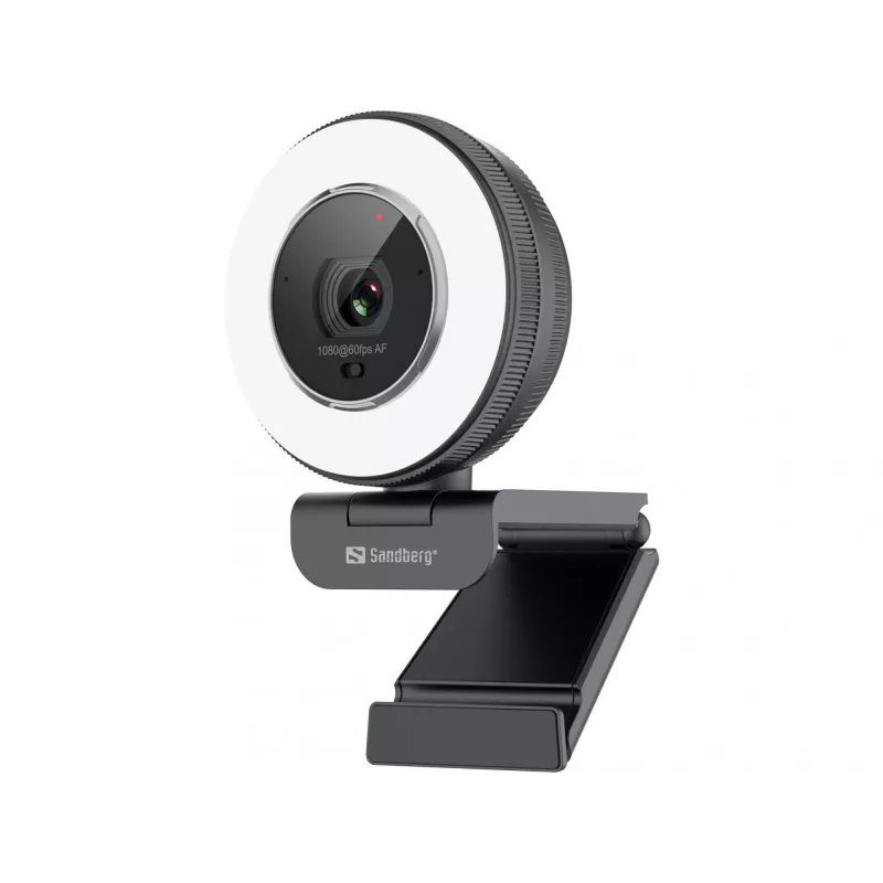 Sandberg Streamer USB -web-kamera Pro Elite 2560x1440 60fps musta