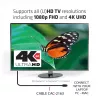 Club 3D CAC-2163 Mini DisplayPort - DisplayPort 1.2 HBR2 -kaapeli, uros/uros, 2 m (6,56 ft), 4K60Hz