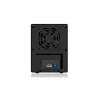 ICY BOX IB-3640SU3 USB 3.2 Gen 1 (3.1 Gen 1) Type-B musta