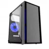Tietokonekotelo Gembird CCC-FORNAX-960B Midi Tower musta
