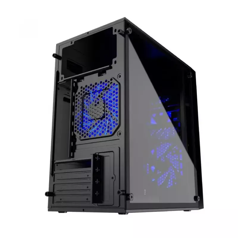 Tietokonekotelo Gembird CCC-FORNAX-960B Midi Tower musta