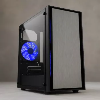 Tietokonekotelo Gembird CCC-FORNAX-960B Midi Tower musta