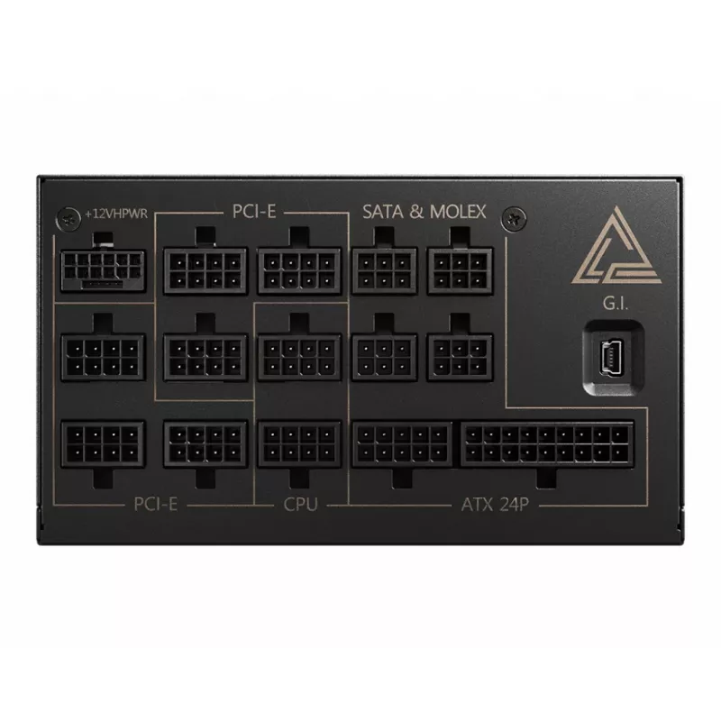 MSI MEG AI1300P PCIE5 virtalähde 1300 W 24-pin ATX ATX musta