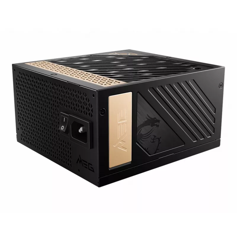 MSI MEG AI1300P PCIE5 virtalähde 1300 W 24-pin ATX ATX musta