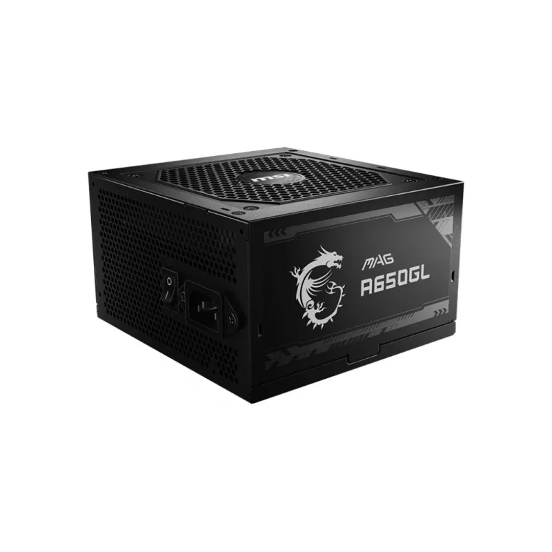 MSI MAG A650GL virtalähde 650 W 20+4 pin ATX ATX musta