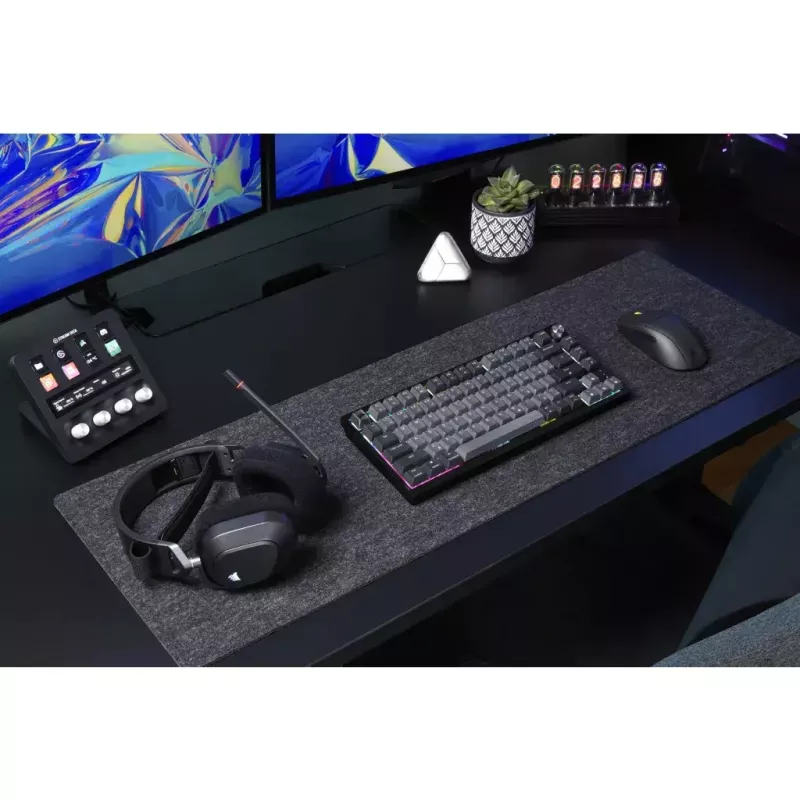 Mekaaninen pelinäppäimistö Corsair K65 PLUS WIRELESS RGB Wireless USB musta