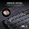 Mekaaninen pelinäppäimistö Corsair K65 PLUS WIRELESS RGB Wireless USB musta