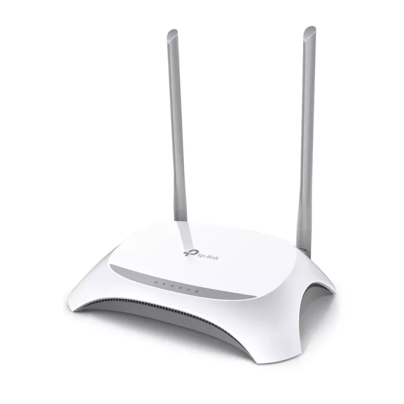 TP-Link TL-MR3420 WLAN-reititin Fast Ethernet yksikaista (2,4 GHz) musta, valkoinen