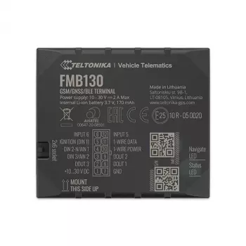 GPS-seuranta Teltonika FMB130 auto musta