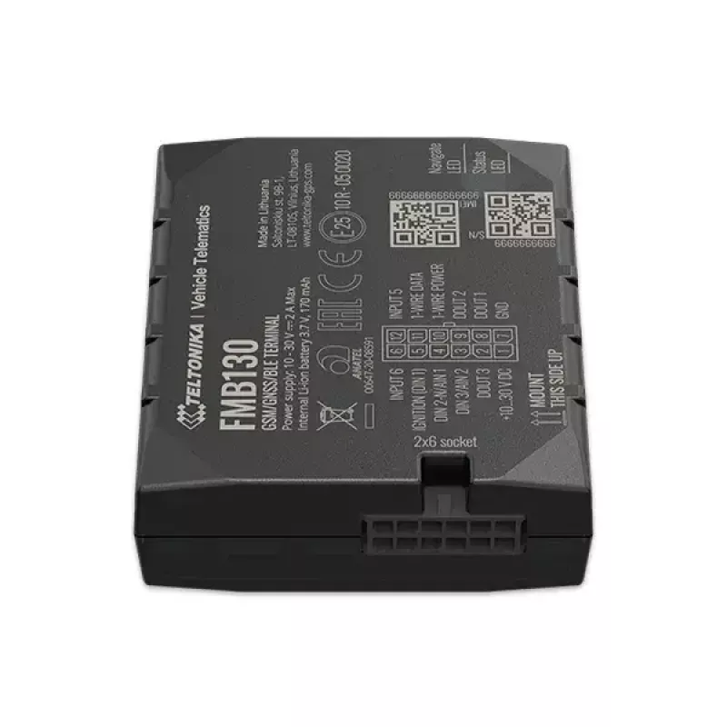 GPS-seuranta Teltonika FMB130 auto musta