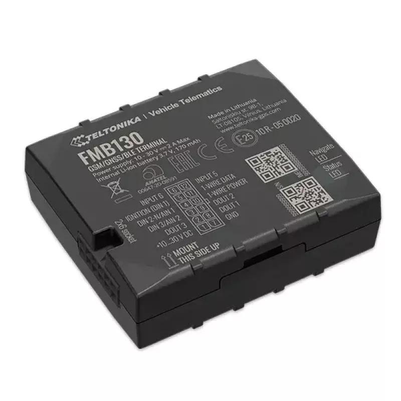 GPS-seuranta Teltonika FMB130 auto musta