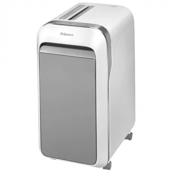 Fellowes LX -sarjan silppuri LX221 20 arkin mikrosilppuri 30 litran vetolaatikolla korkein turvallisuus P5 valkoinen