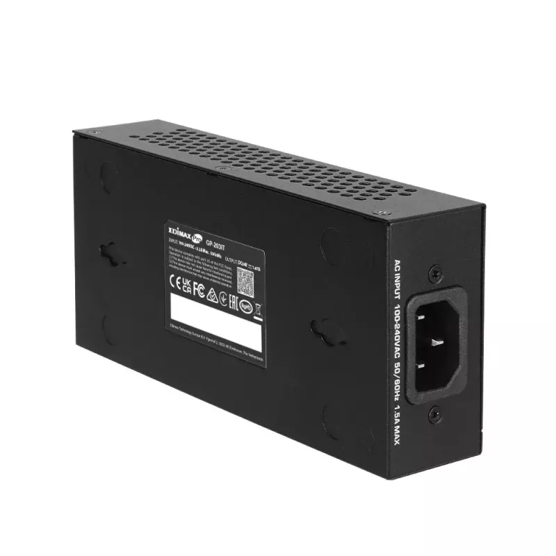 PoE-sovitin Edimax GP-203IT 2,5 Gigabit Ethernet 90W