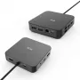 i-tec USB-C HDMI Dual DP -telakointiasema Power Delivery 100 W