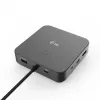 i-tec USB-C HDMI Dual DP -telakointiasema Power Delivery 100 W