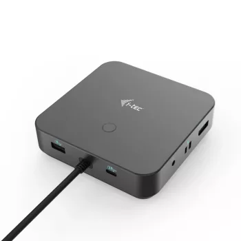 i-tec USB-C HDMI Dual DP -telakointiasema Power Delivery 100 W