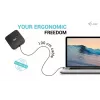 i-tec USB-C HDMI Dual DP -telakointiasema Power Delivery 100 W