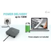 i-tec USB-C HDMI Dual DP -telakointiasema Power Delivery 100 W