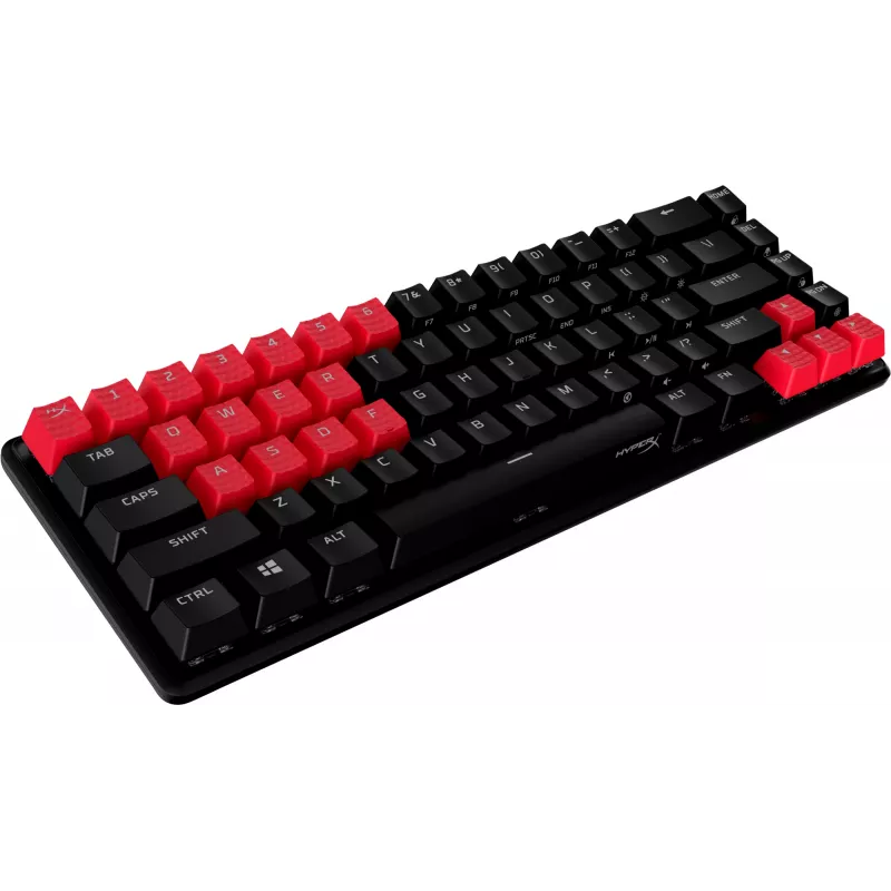 HyperX Rubber Keycaps -pelilisävarustesarja - punainen (US-asettelu)