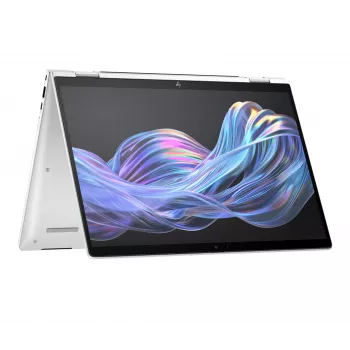 HP EliteBook X Flip G1i Next Gen AI PC Copilot+ PC Intel Core Ultra 7 258V hybridi (2-in-1) 35,6 cm (14 tuuman) kosketusnäyttö WUXGA 32 GB LPDDR5x-SDRAM Wi-Fi 7 (802.11be) Windows 11 Pro hopea