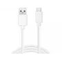 Sandberg 136-14 USB-C 3.1 - USB-A 3.0 -kaapeli, 2 m, uros/uros, valkoinen