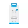 Sandberg 136-14 USB-C 3.1 - USB-A 3.0 -kaapeli, 2 m, uros/uros, valkoinen
