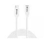 Sandberg 136-55 USB-C-jatkokaapeli, uros–naaras, 100 W, 10 Gbps, 2 m, valkoinen