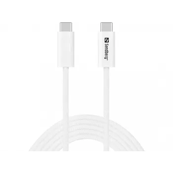 Sandberg USB-C>C USB4 240W 40Gbps 2M -kaapeli