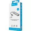 Sandberg USB-C/A - 2xUSB-A+2xUSB-C -keskitin