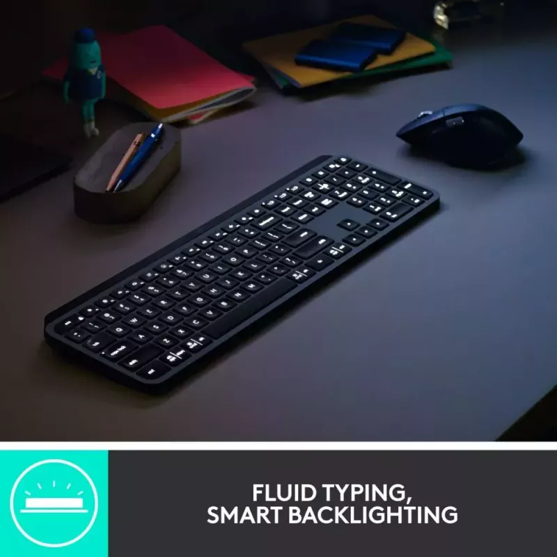 Näppäimistö-hiiri-yhdistelmä Logitech MX Keys Combo for Business Gen 2