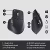 Näppäimistö-hiiri-yhdistelmä Logitech MX Keys Combo for Business Gen 2