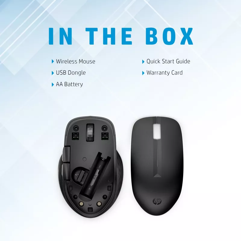 Hiiri HP 435 Multi-Device Wireless RF Wireless + Bluetooth