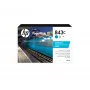 HP 843C 400 ml syaani PageWide XL -mustepatruuna, syaani, 1 kpl