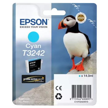 Epson SureColor T3242 syaani, syaani, 14 ml, 1 kpl, 980 sivua