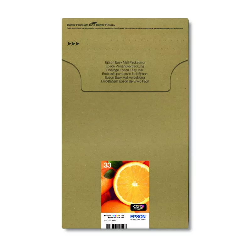 Epson Oranges monipakkaus 5 väriä 33 Claria Premium Ink EasyMail Pack