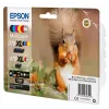 Epson Squirrel monipakkaus 6 väriä 378XL / 478XL Claria Photo HD -muste