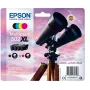 Epson 502XL C13T02W64020 Claria Home Ink mustekasettipakkaus, 4 kpl, XL, 28,4 ml, musta/syaani/magenta/keltainen, enintään 550 (musta) / 470 (väri) sivua