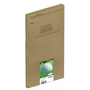 Epson Golf ball monipakkaus 4 väriä 34 DURABrite Ultra Ink EasyMail